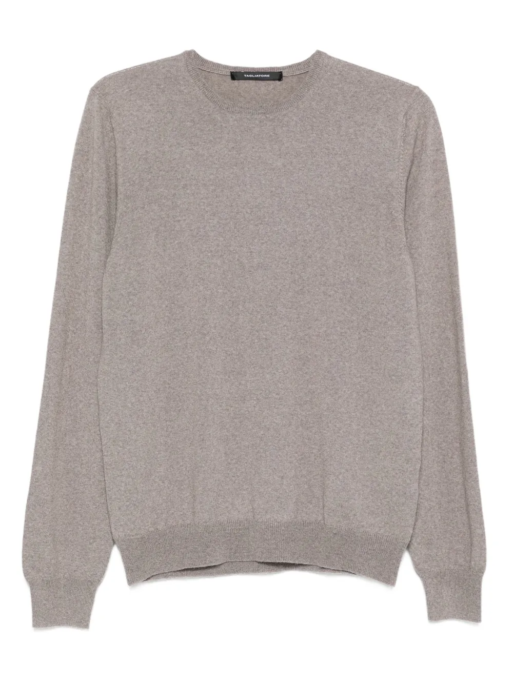 

Шерстяной свитер с круглым вырезом TAGLIATORE, серый