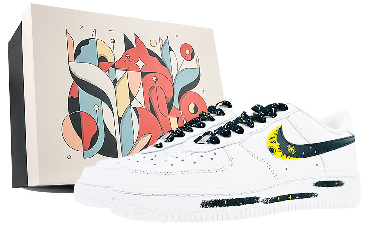 

Женские кроссовки для скейтбординга Nike Air Force 1, Yellow