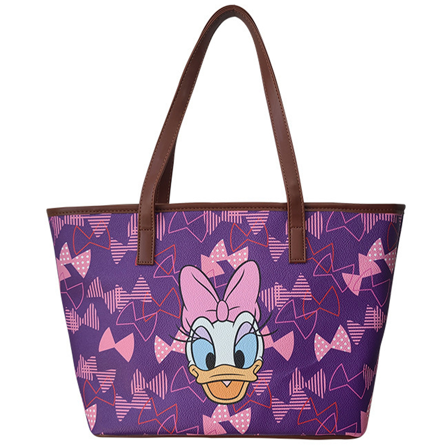 

Disney Сумка-шоппер из ПВХ серии Медвежонок Клубничка, Daisy - Purple