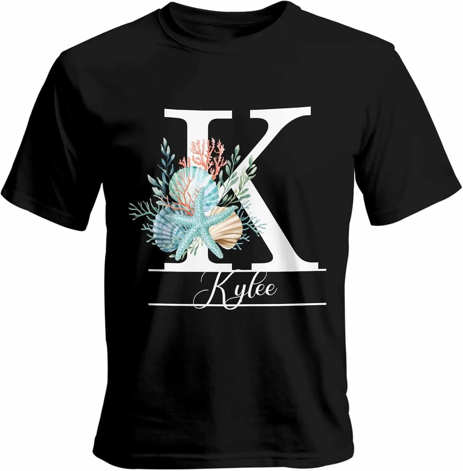 

Футболка с именем или текстом, Unisex Cotton Round Neck Vaxbryntel