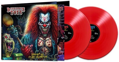 

Виниловая пластинка Dangerous Toys: Vitamins & Crash Helmets Live - Red