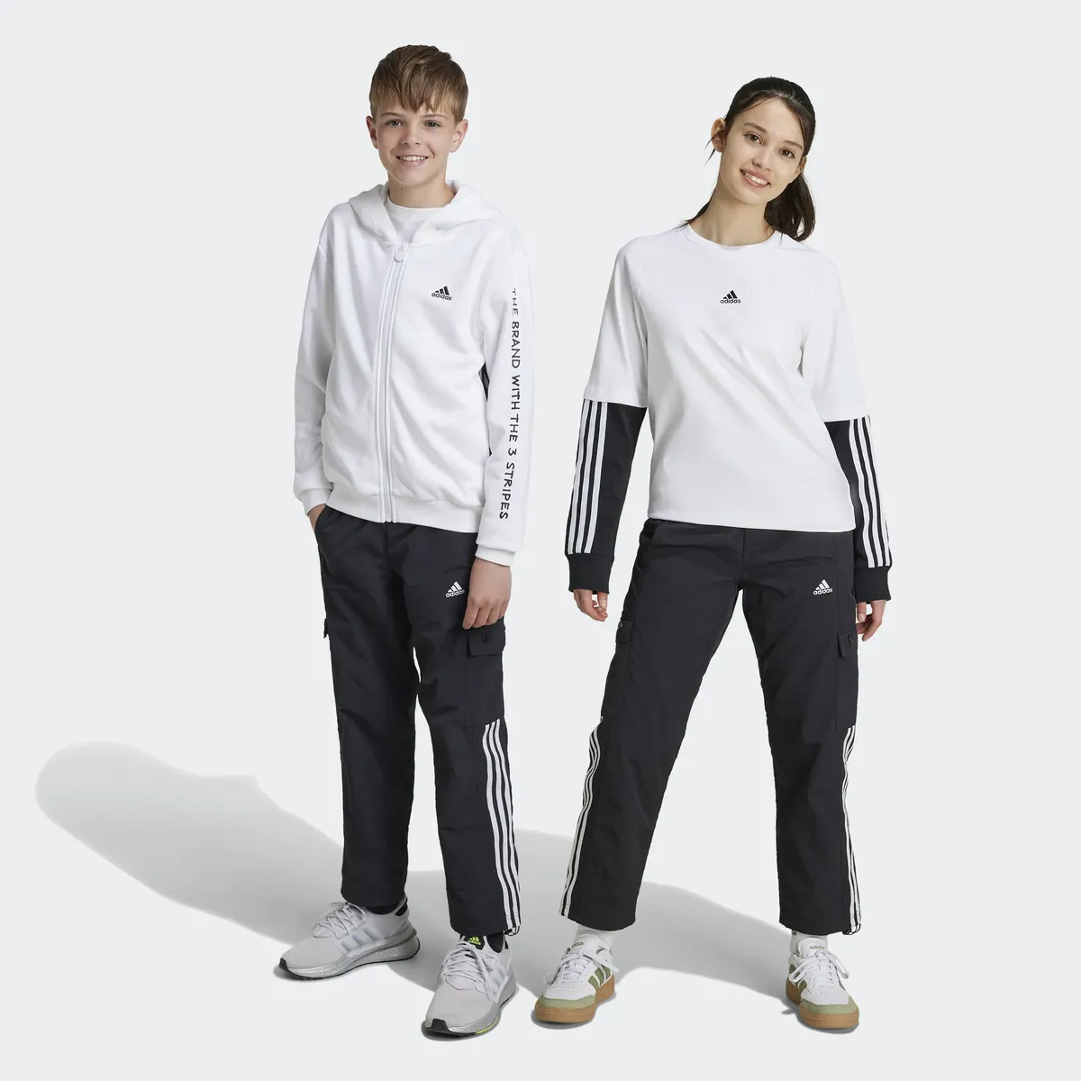 

Спортивные брюки Adidas Sportswear "J JAM WV CRG PN" (1 шт.), белый