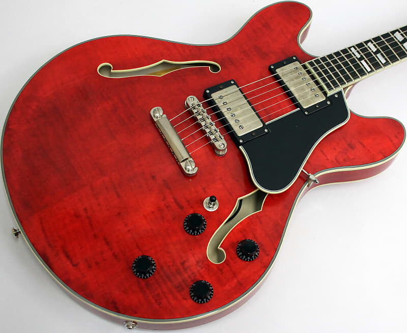 

Электрогитара Eastman T59/v Thinline Electric Guitar, Red