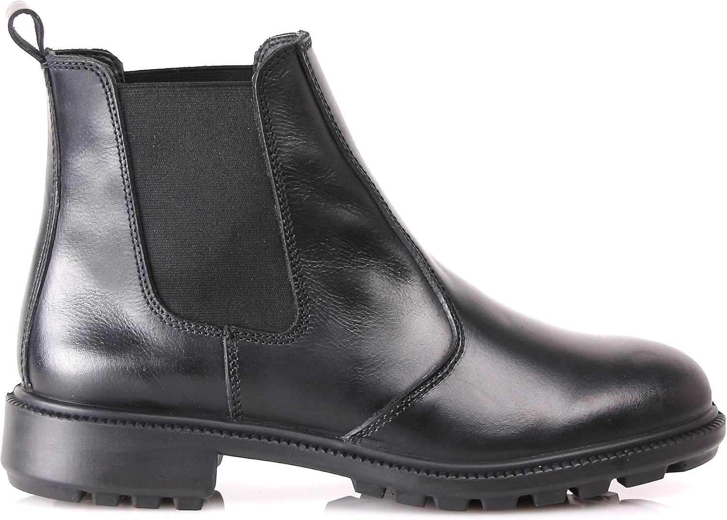 Ботинки BURGAN 640 Chelsea Combat Fashion, Унисекс (для походов и повседневной носки) для мужчин и женщин, Ботильоны, Натуральная замша и кожа, Легкие, водоотталкивающие, вдохновленные военной обувью, черный — фото 4