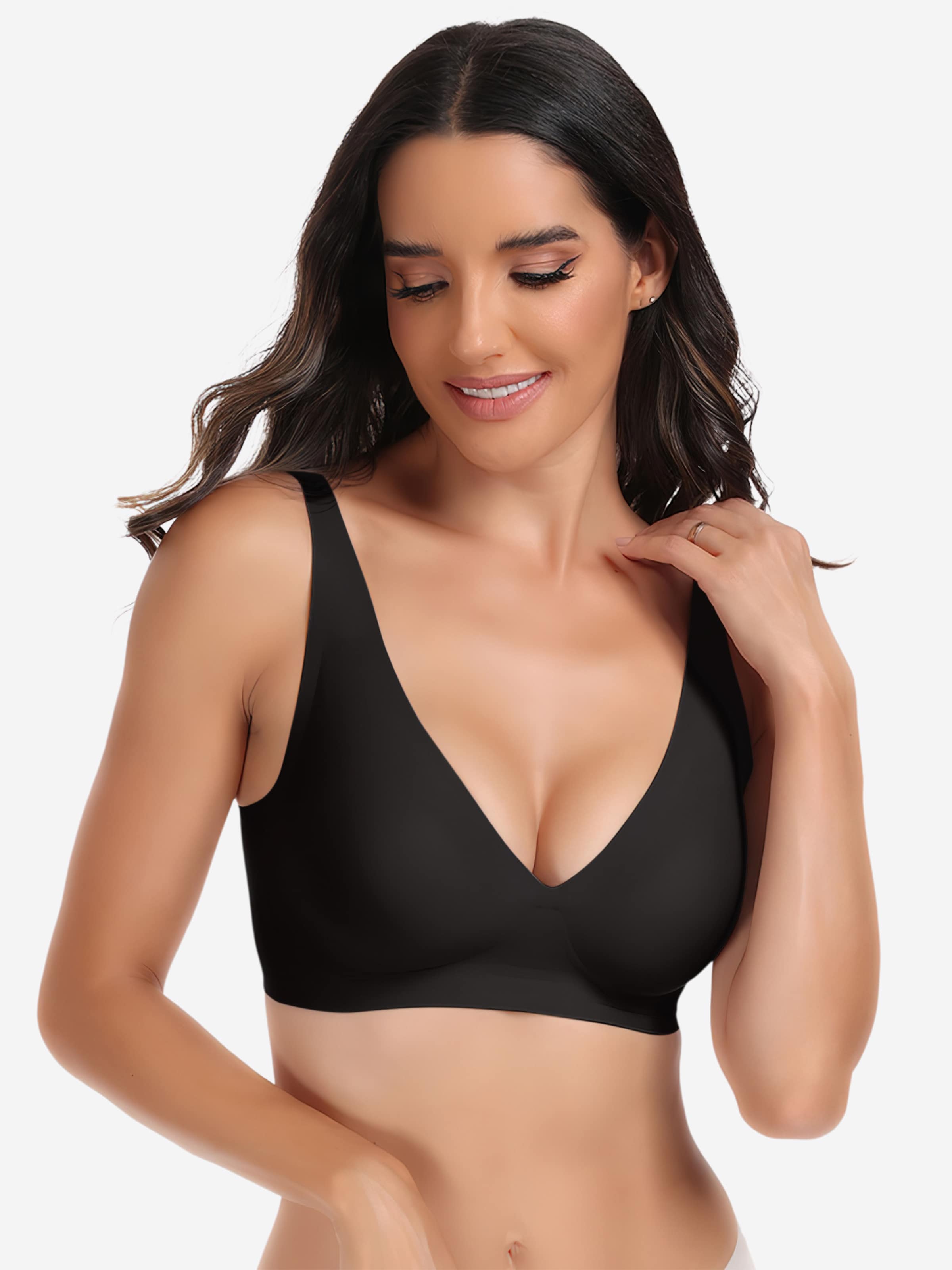 

Magicshe Бюстгальтер-майка в черном цвете