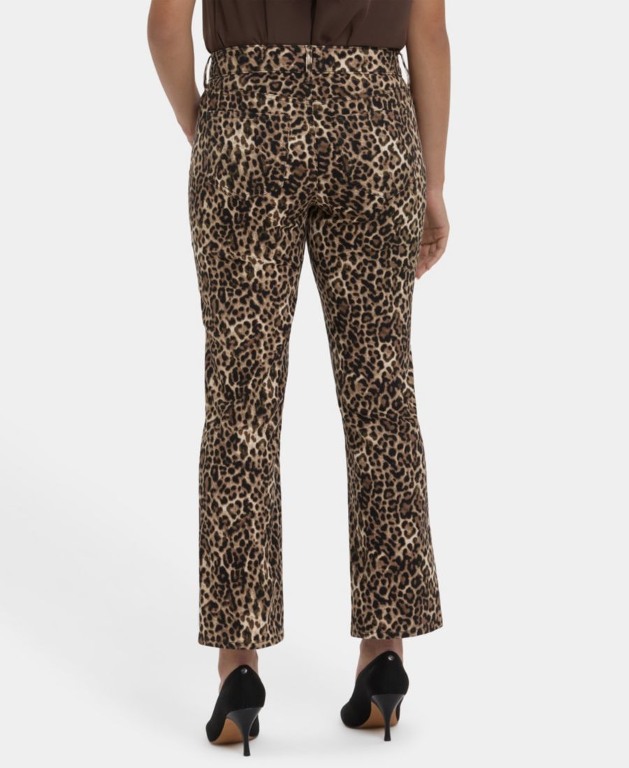 Женские прямые джинсы-лодочки "Мэрилин" NYDJ, Savanna Leopard — фото 4