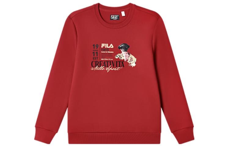 

Мужская толстовка Fila, цвет Crimson