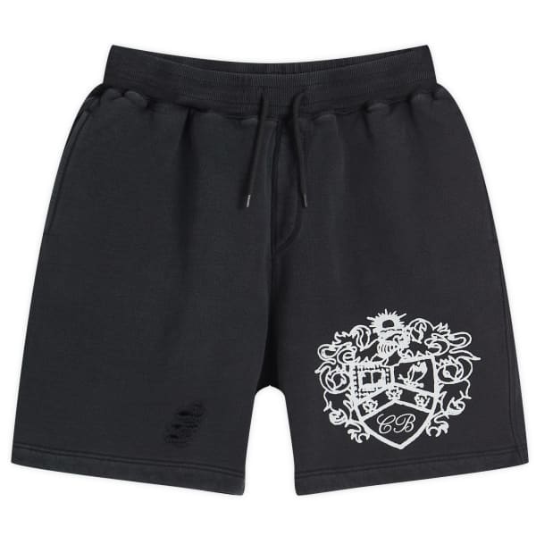 

Потертые студенческие шорты Cole Buxton, vintage черный