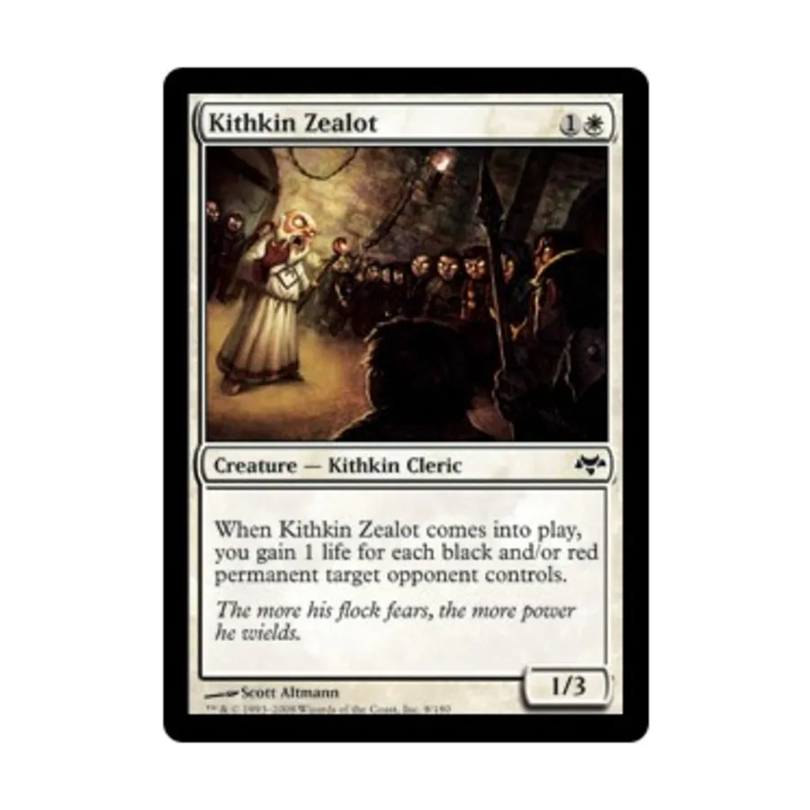 

CCG Киткинский фанатик (C) (фольга), MTG - Eventide
