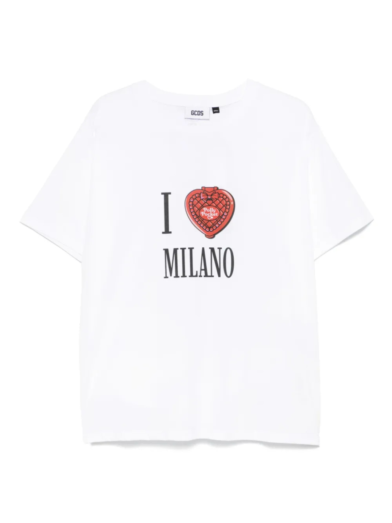 

GCDS футболка Milano из коллаборации с Polly Pocket, белый