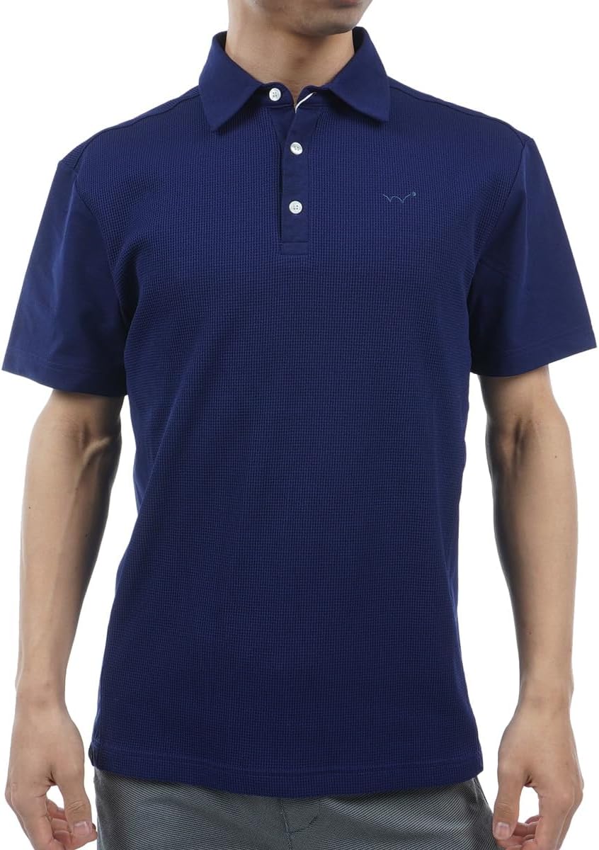 

Мужская рубашка-поло для гольфа Edwin EDG534, с коротким рукавом, темно-синий