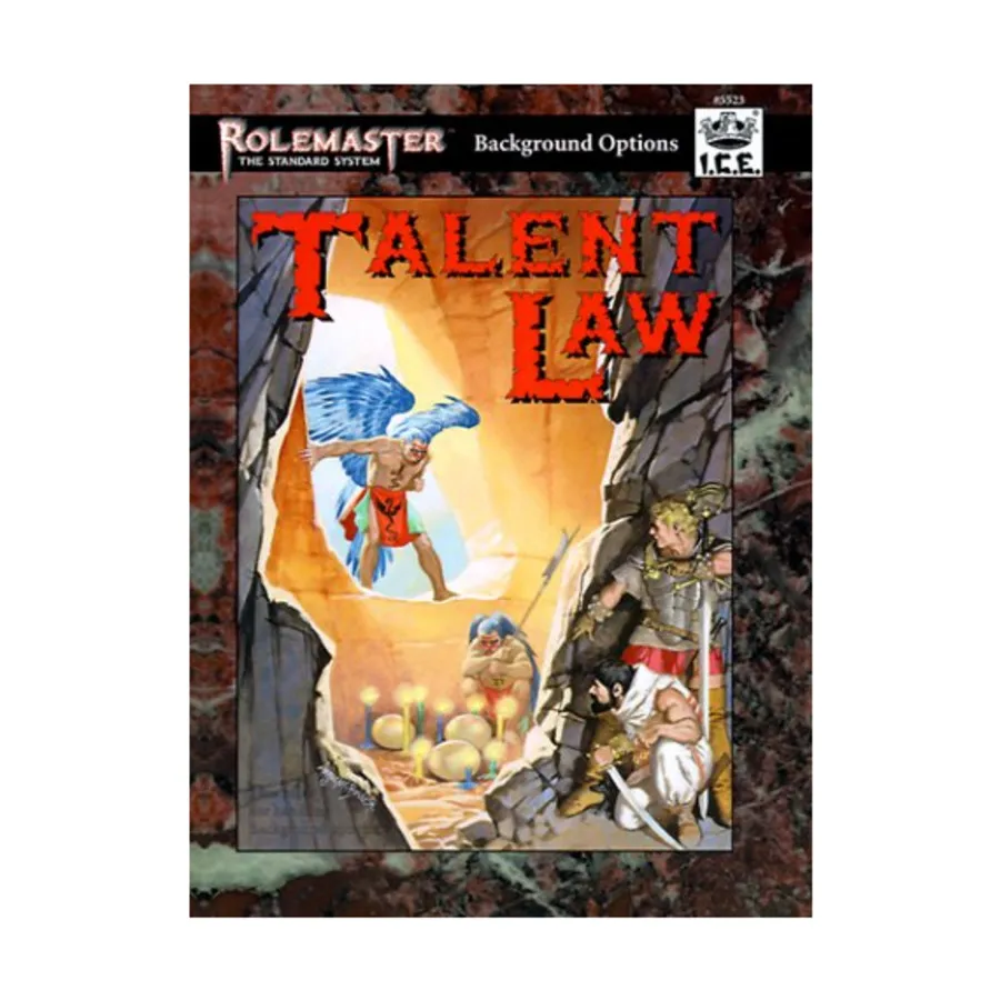 

Talent Law, Rolemaster Standard System (3rd Edition), мягкая обложка