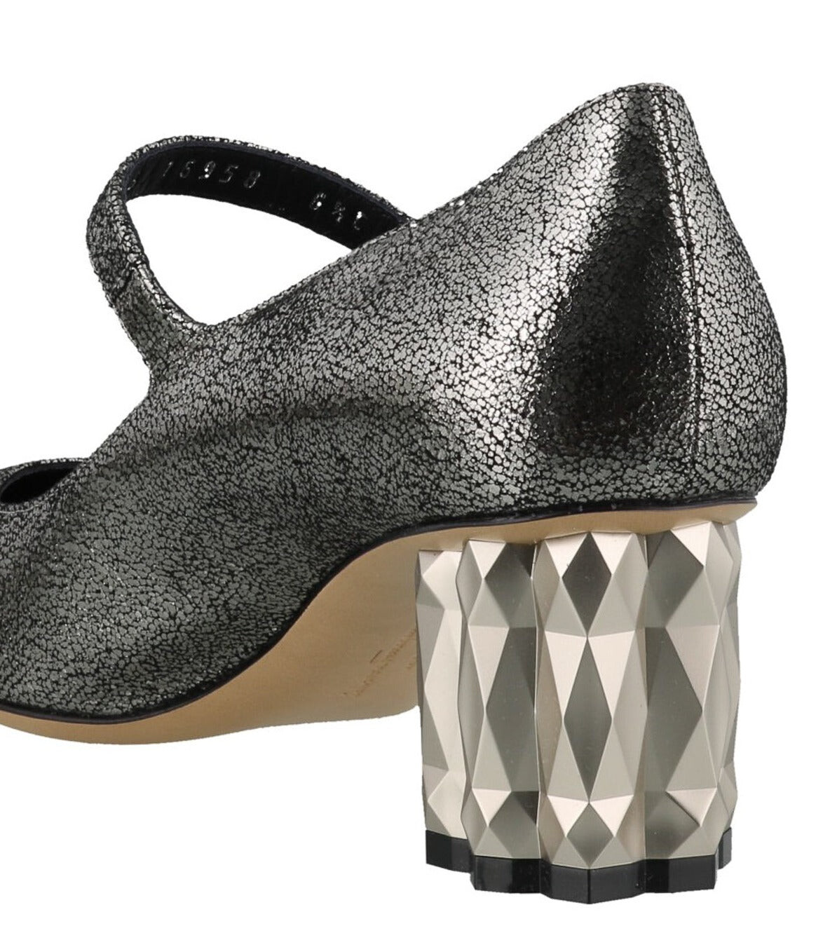 SALVATORE FERRAGAMO Женские туфли Ortensia 718282 Серебристые, мультиколор