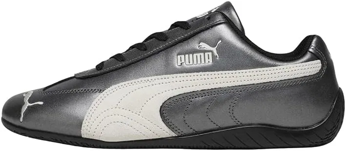 Кроссовки Puma Speedcat унисекс для взрослых, металлические, Black, Warm White — фото 2