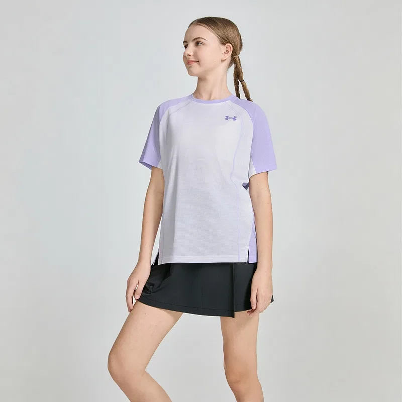 Футболка тренировочная Under Armour Lavender Purple — фото 4