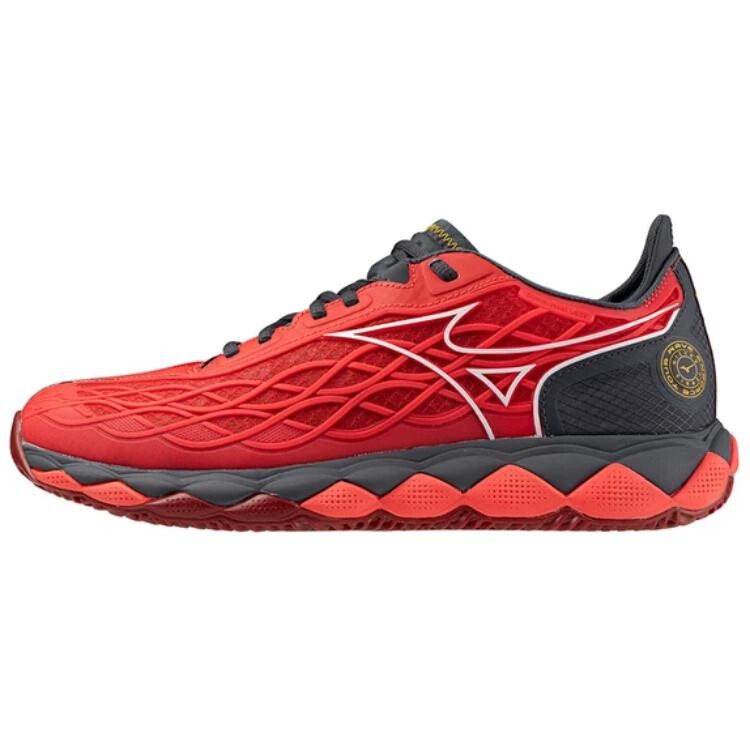 

Теннисные кроссовки Wave Enforce мужские низкие красные Mizuno