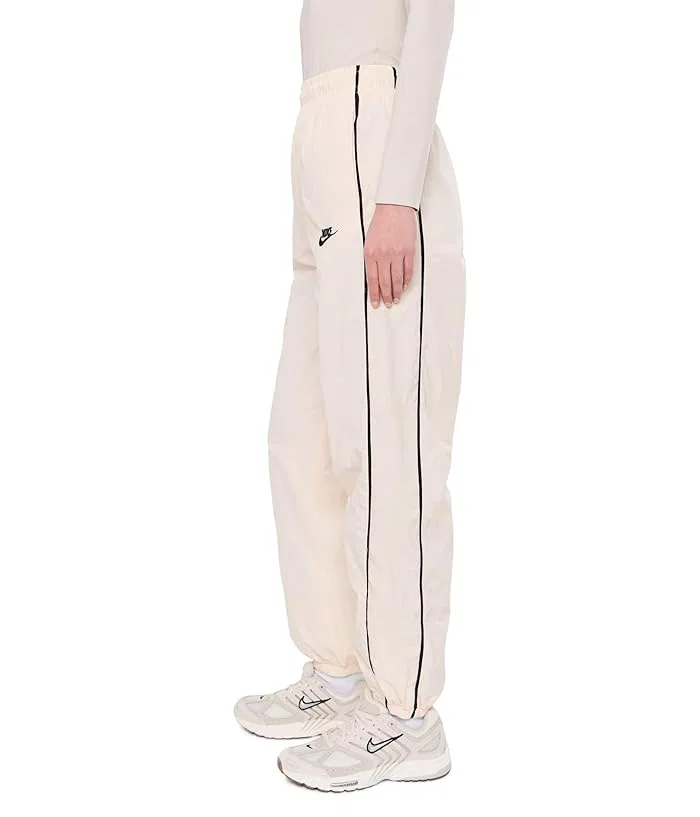 Брюки спортивные Nike Sportswear Windrunner Woven Pants Speed, Chalk/Black/Black — фото 3