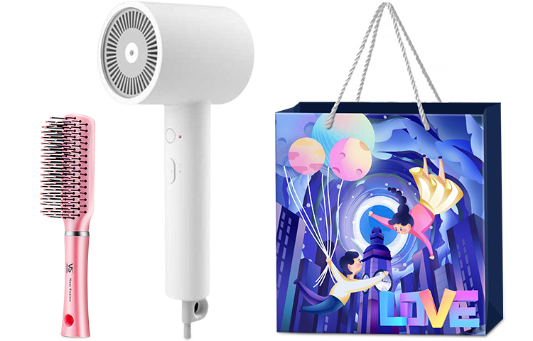 

Фен для волос Mi, H300 with styling comb + Tanabata gift bag
