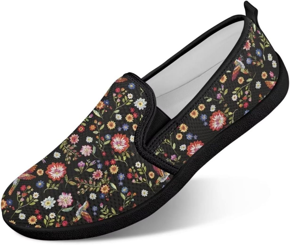 

Мужские лоферы без шнурков, удобные повседневные туфли, дышащие сетчатые кроссовки для ходьбы, плоская подошва без перепада, для тренажерного зала, размеры 4-9 Twousenru, Boho Floral