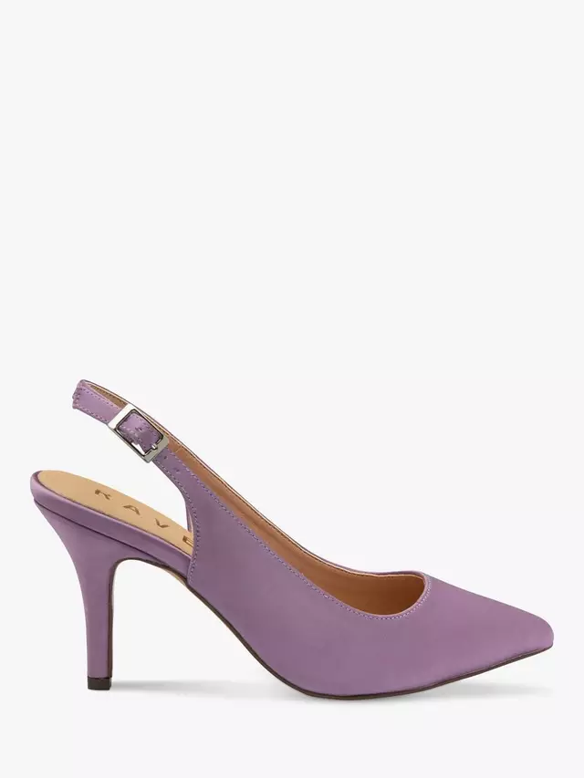 

Туфли-лодочки Ravel Kavan Satin Stiletto Heel Slingback, цвет lilac