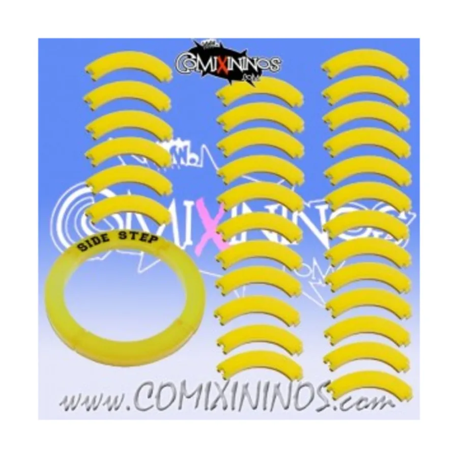 

Набор из 30 деталей пазла без текста для подставок 32 мм - желтый, Fantasy Football Miniatures - Accessories (28mm)