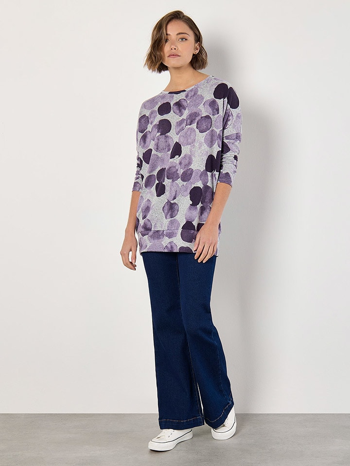 

Apricot Футболка с длинными рукавами серо-фиолетового цвета