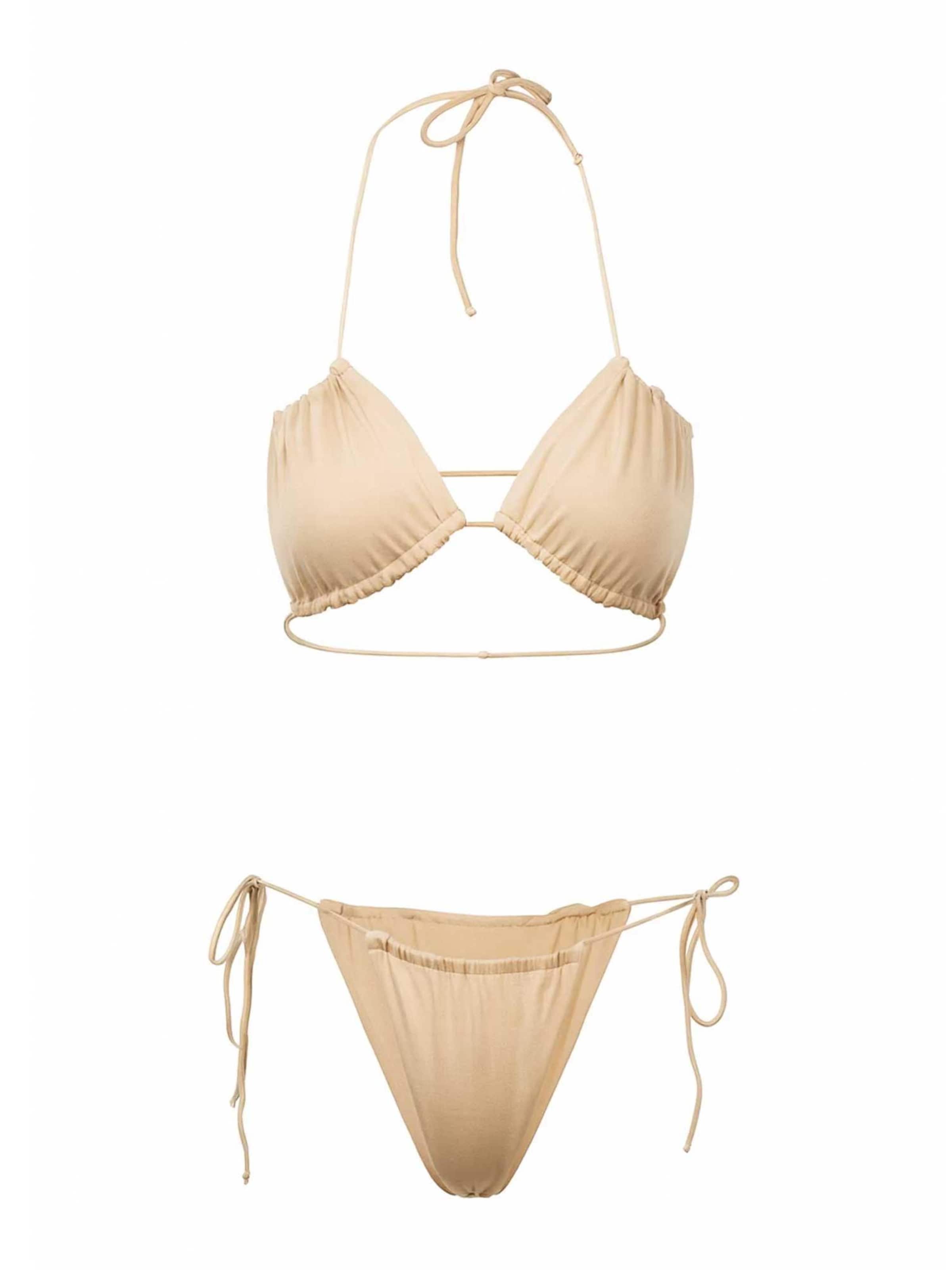 

Kalaia Бикини Triangle 'Gummie Bikini' в цвете Champagne