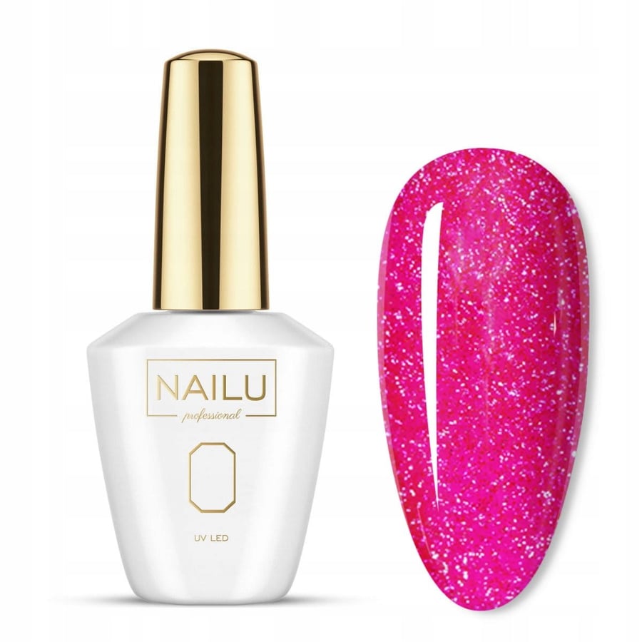 

Гибридный лак для ногтей Nailu #761 Flamingo Love