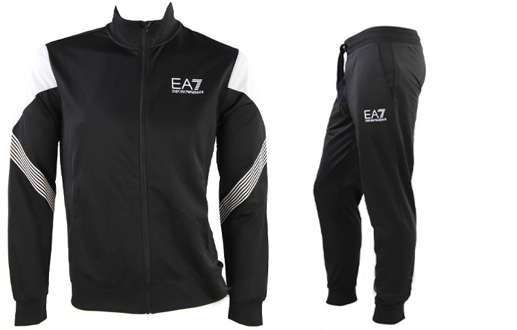 

EA7 SS22 Повседневная спортивная одежда Мужская черная EMPORIO ARMANI