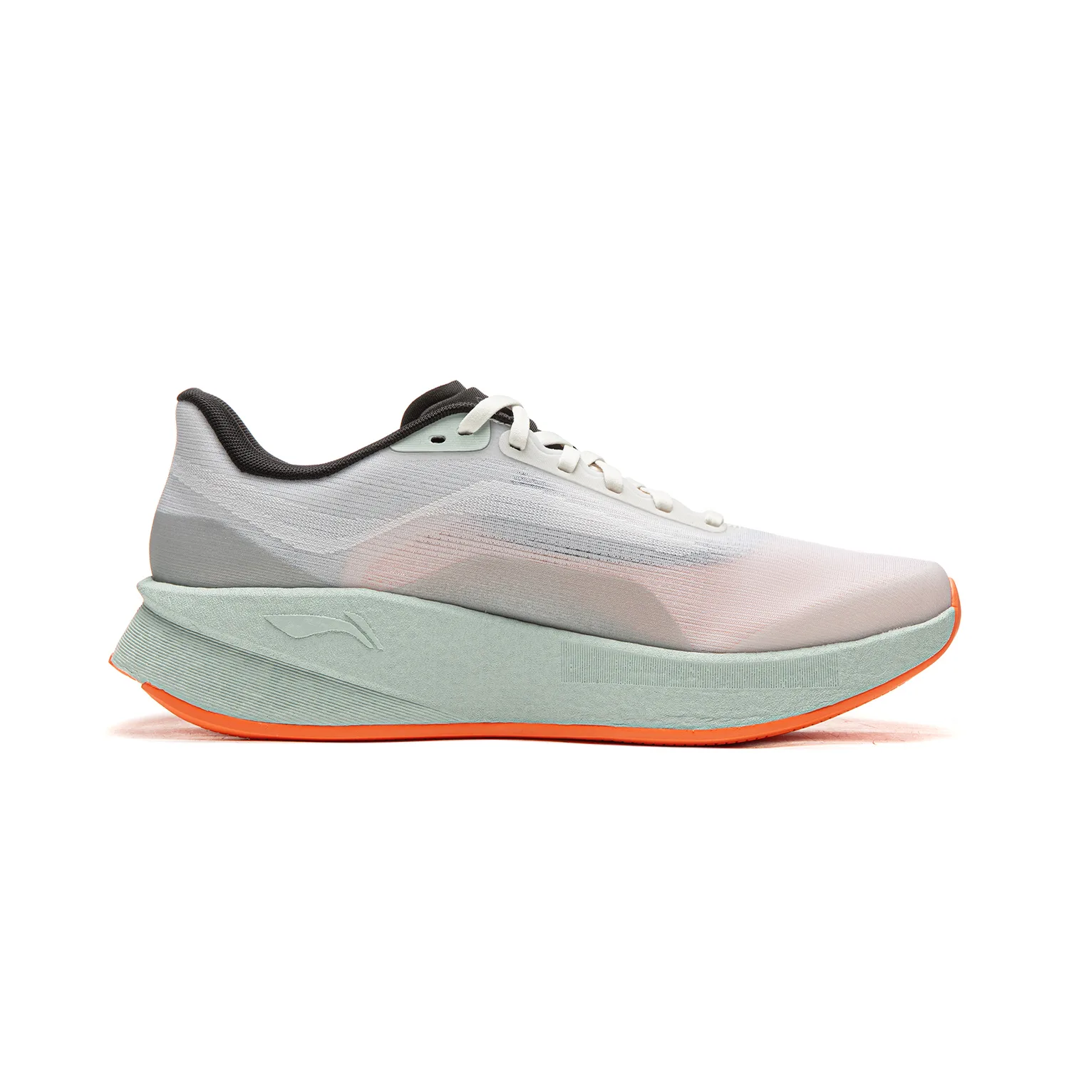 Li-Ning Shadowman Cushioning Slip Resistant Abrasion Resistant Lightweight Rebound низкие кроссовки для бега мужские, standard белый — фото 3