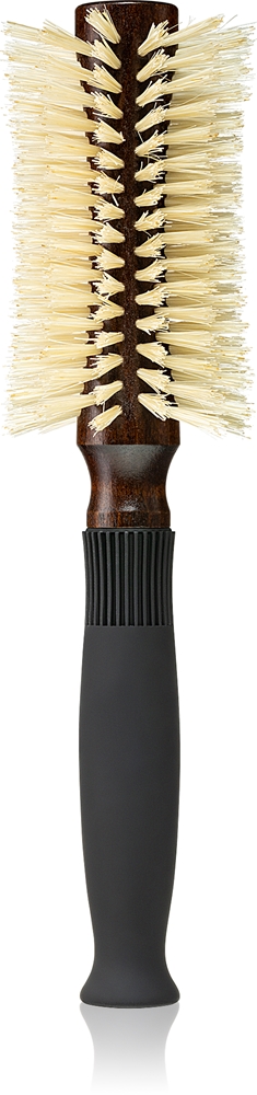 

Круглая расческа для укладки волос с предварительно изогнутой щетиной из кабаньей шерсти Christophe Robin, 1 шт