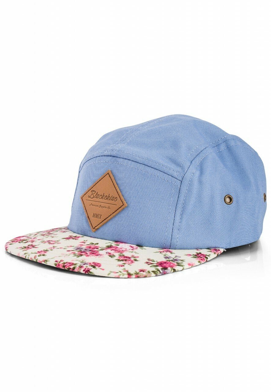 

Бейсболка FLORALE 5 PANEL Blackskies, цвет sakura ii