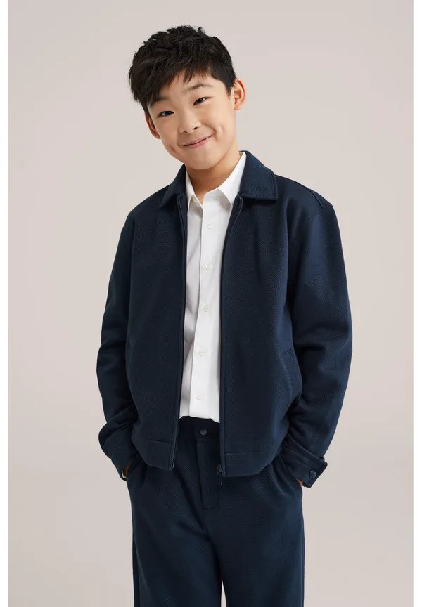 Легкая куртка We Fashion, Navy Blue — фото 2