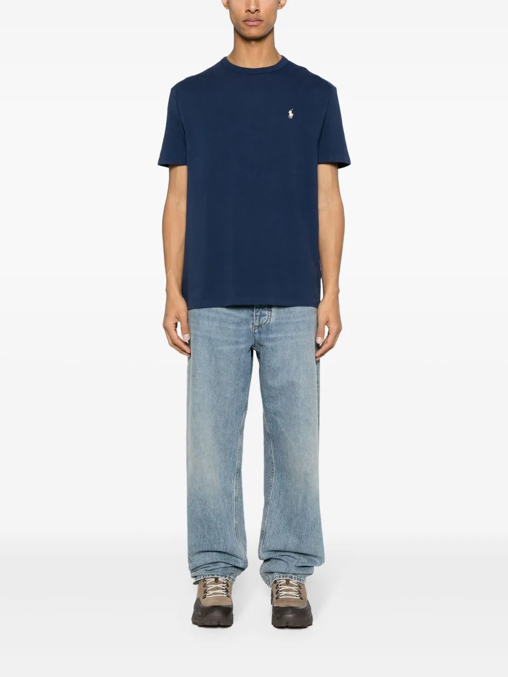 Футболка Polo Pony POLO RALPH LAUREN, синий — фото 2