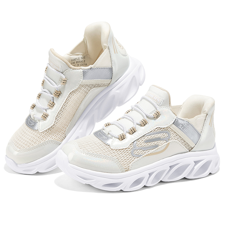 Повседневная обувь для детей Skechers Kids, слоновая кость — фото 3