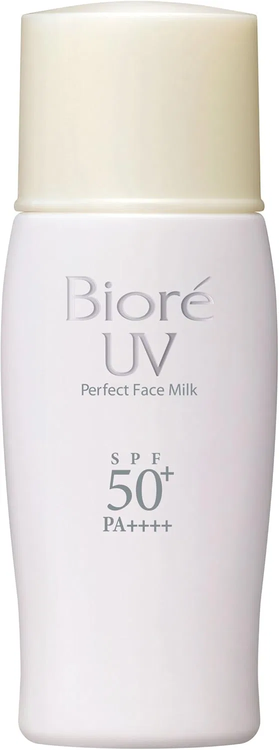 Солнцезащитное молочко Biore Perfect Face Milk SPF50+/PA++++ 30 мл