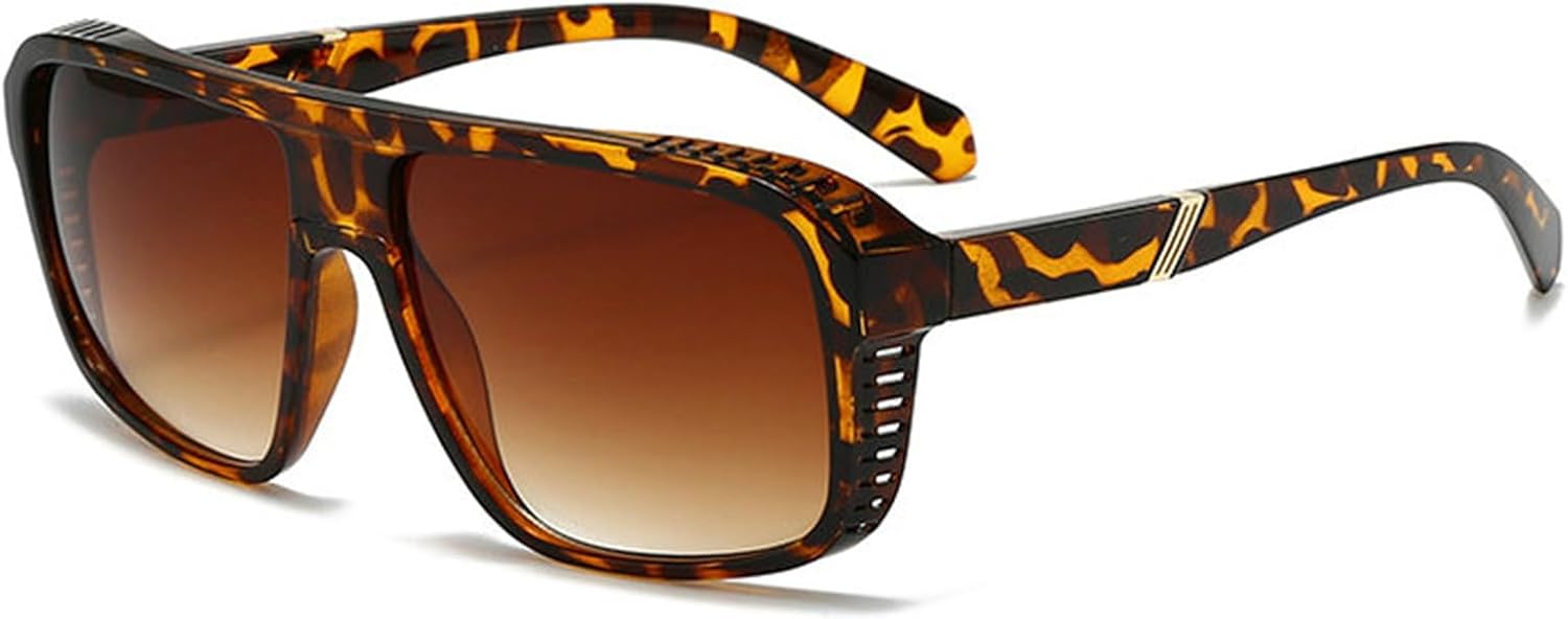 

Солнцезащитные очки COTIA в стиле ретро, ​​квадратной формы, для женщин и мужчин, увеличенного размера, модные, в стиле «пилот», классические солнцезащитные очки, Leopard