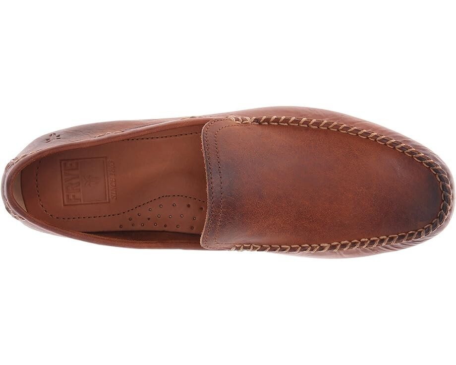 Лоферы Frye Lewis Venetian, цвет Cognac Oiled Vintage — фото 2