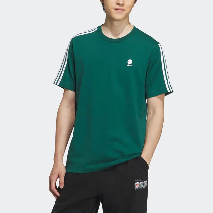 Футболка унисекс Forest Green Adidas Neo — фото 3