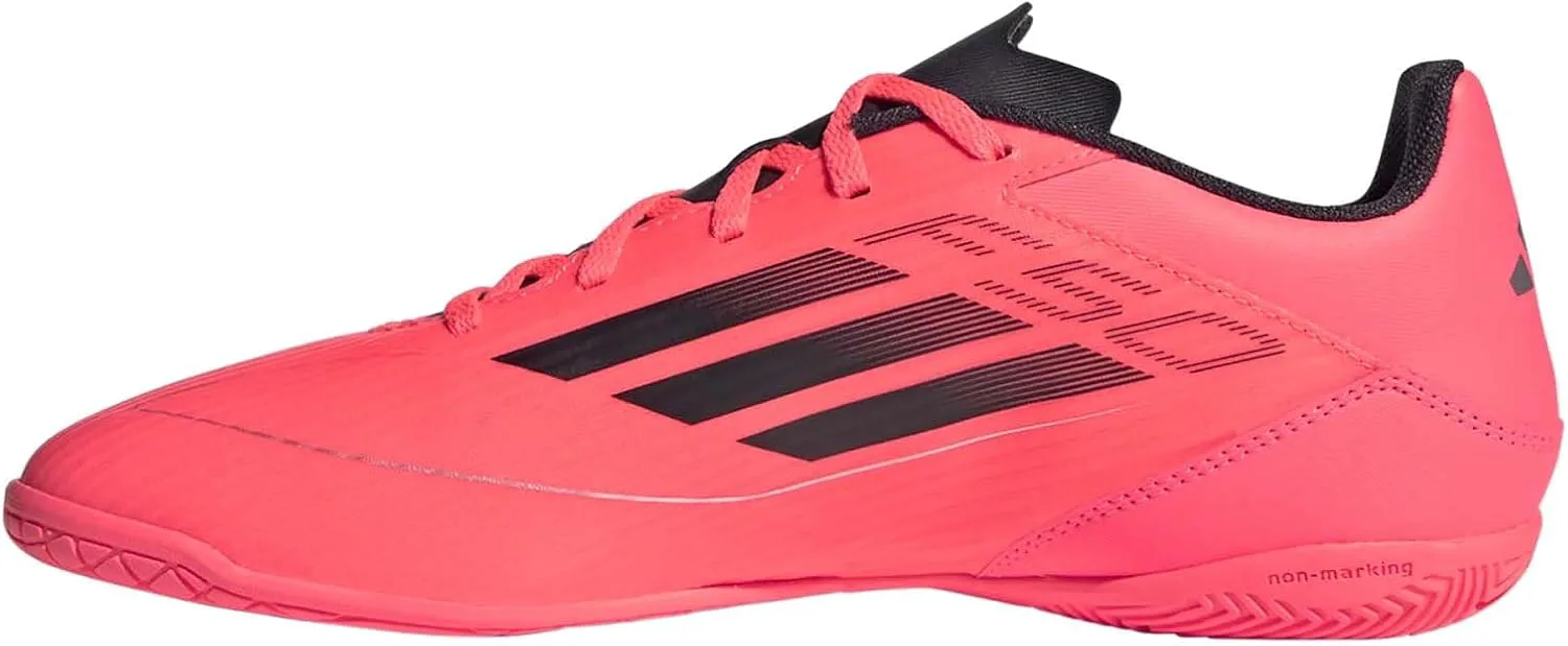 Мужские кроссовки Adidas F50 Club Indoor, черный/металлик — фото 2