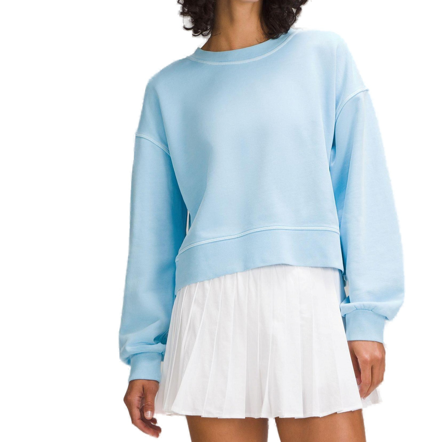 

Футболка женская минерального окрашивания Editor Blue Lululemon