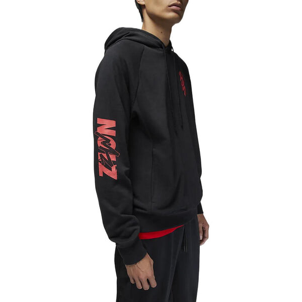 Толстовка Air Jordan Hooded Pullover Long Sleeves Hoodie Men's Black, черный — фото 4