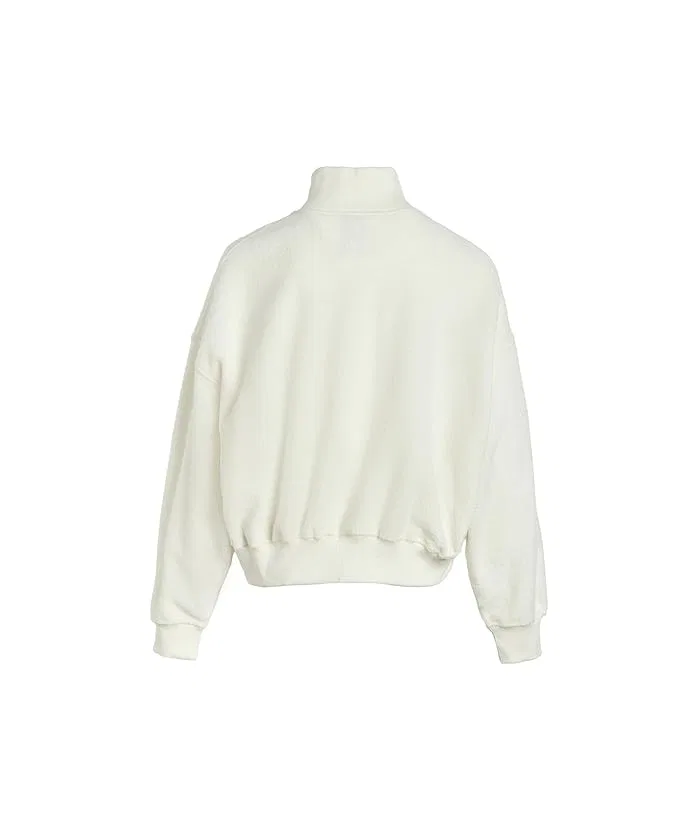 Флисовая кофта Sportswear Long Sleeve Nike Kids, Soft Pearl/White — фото 2