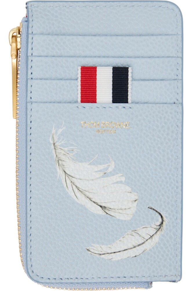 

Кошелек для монет Blue Feather 3D Print Thom Browne