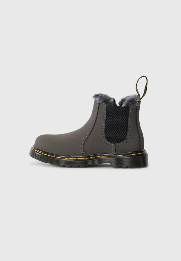 Зимние ботинки leonore Dr. Martens, Gunmetal