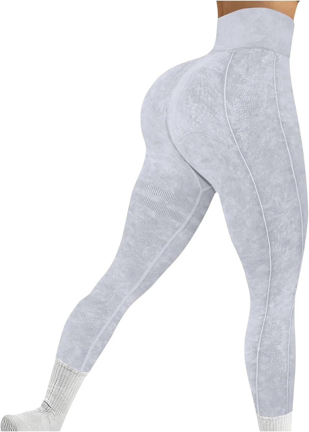 

Женские леггинсы для йоги с высокой талией и эффектом контроля живота