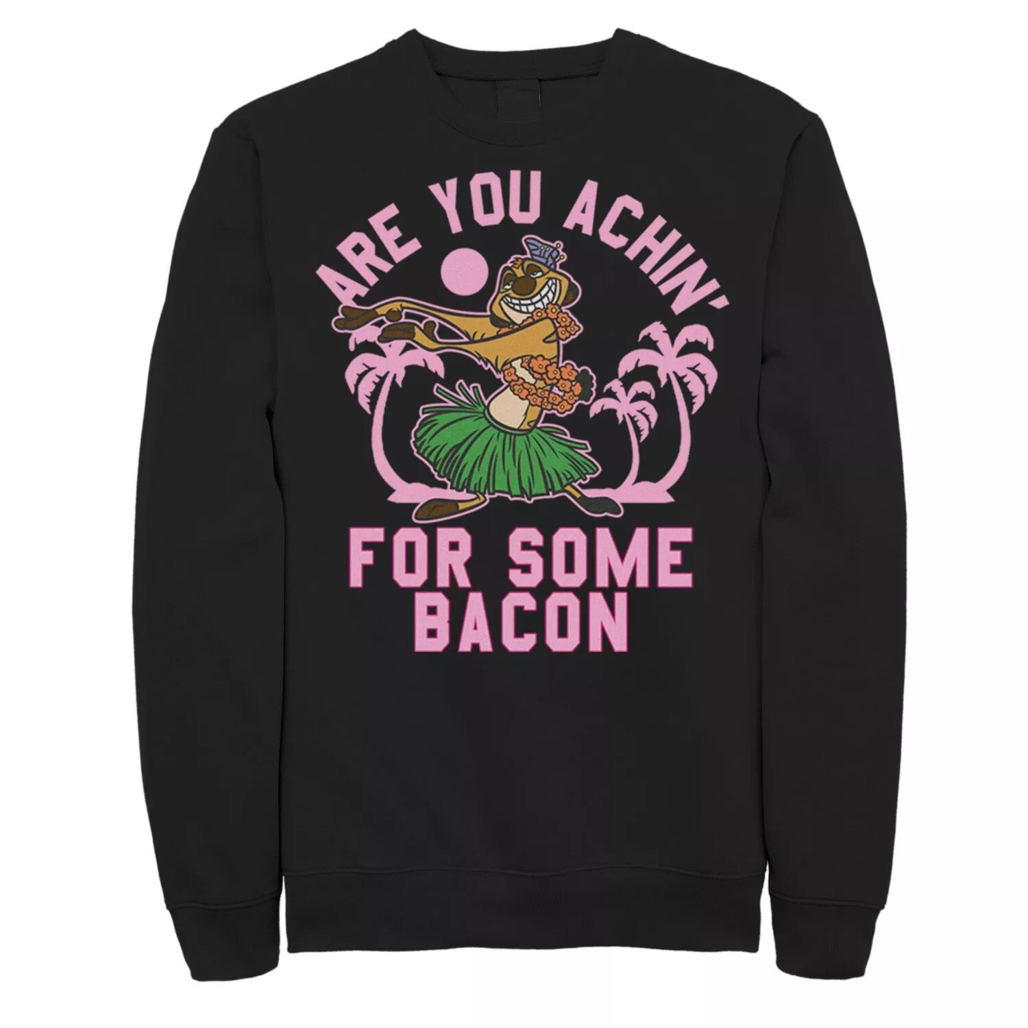 

Мужской свитшот Disney The Lion King Timon Achin' for Bacon