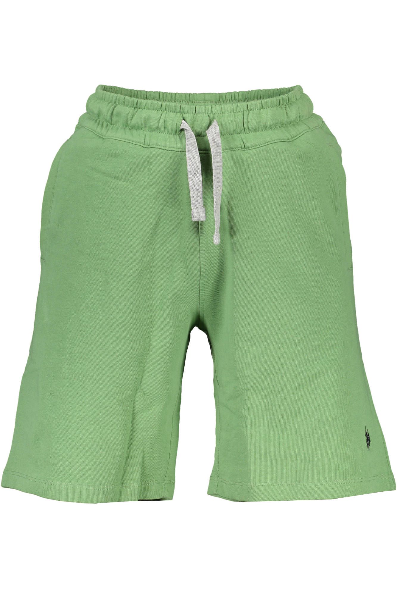 

Зеленые хлопковые мужские шорты U.S. Polo Assn.