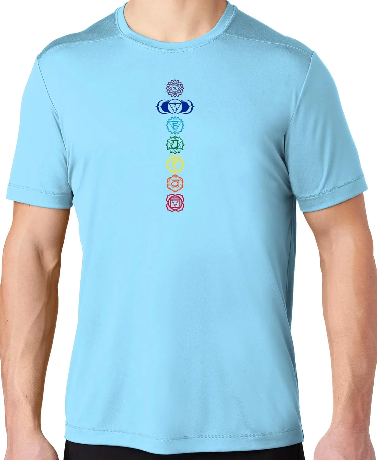 

Футболка для йоги с чакрами Yoga Clothing For You