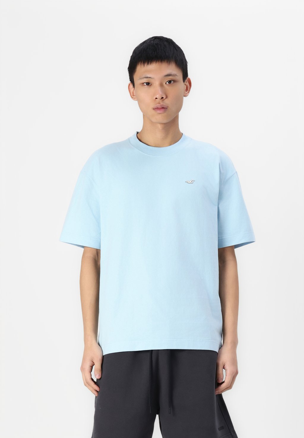 

Базовая футболка BOXY ELEVATED ICON Hollister Co., синий